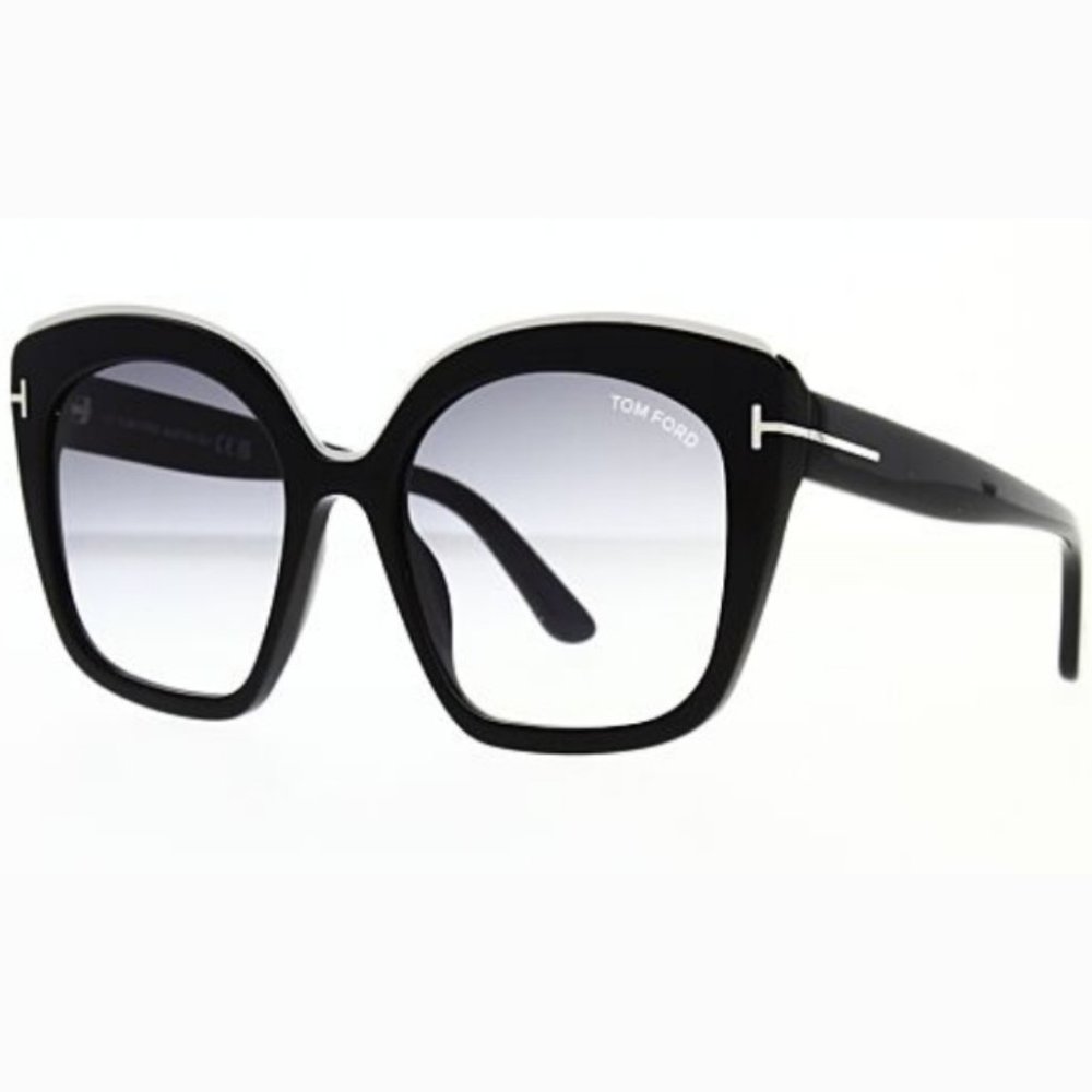 NEW TOM FORD CHANTALLE TOM FORD TF944 01B BLACK WOMEN EYEWEAR TOM FORD FT0944/S